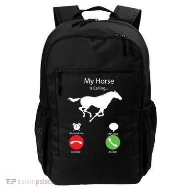 My Horse Is Calling Backpack