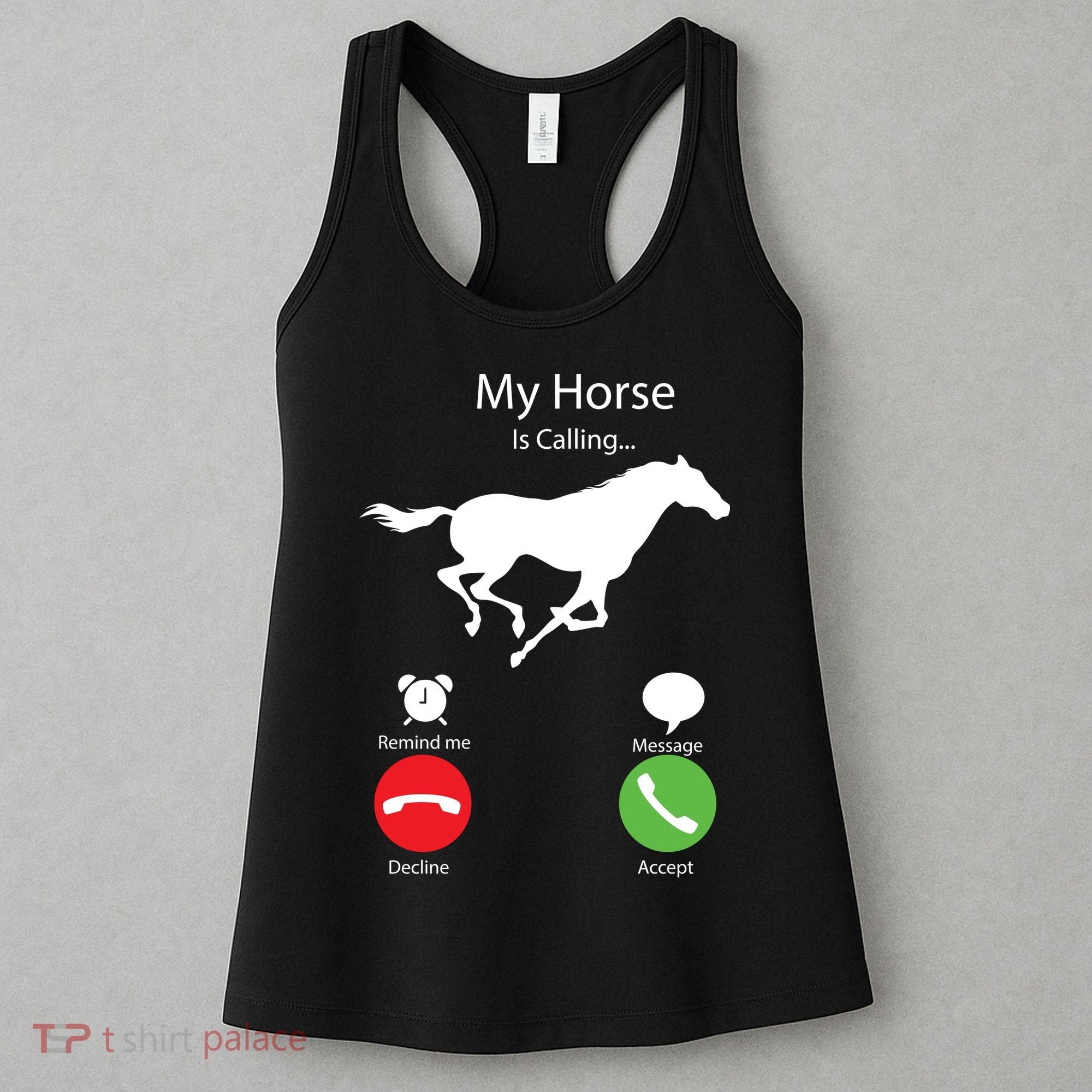 My Horse Is Calling Women's Tank Top