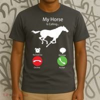 My Horse Is Calling T-Shirt thumb 3