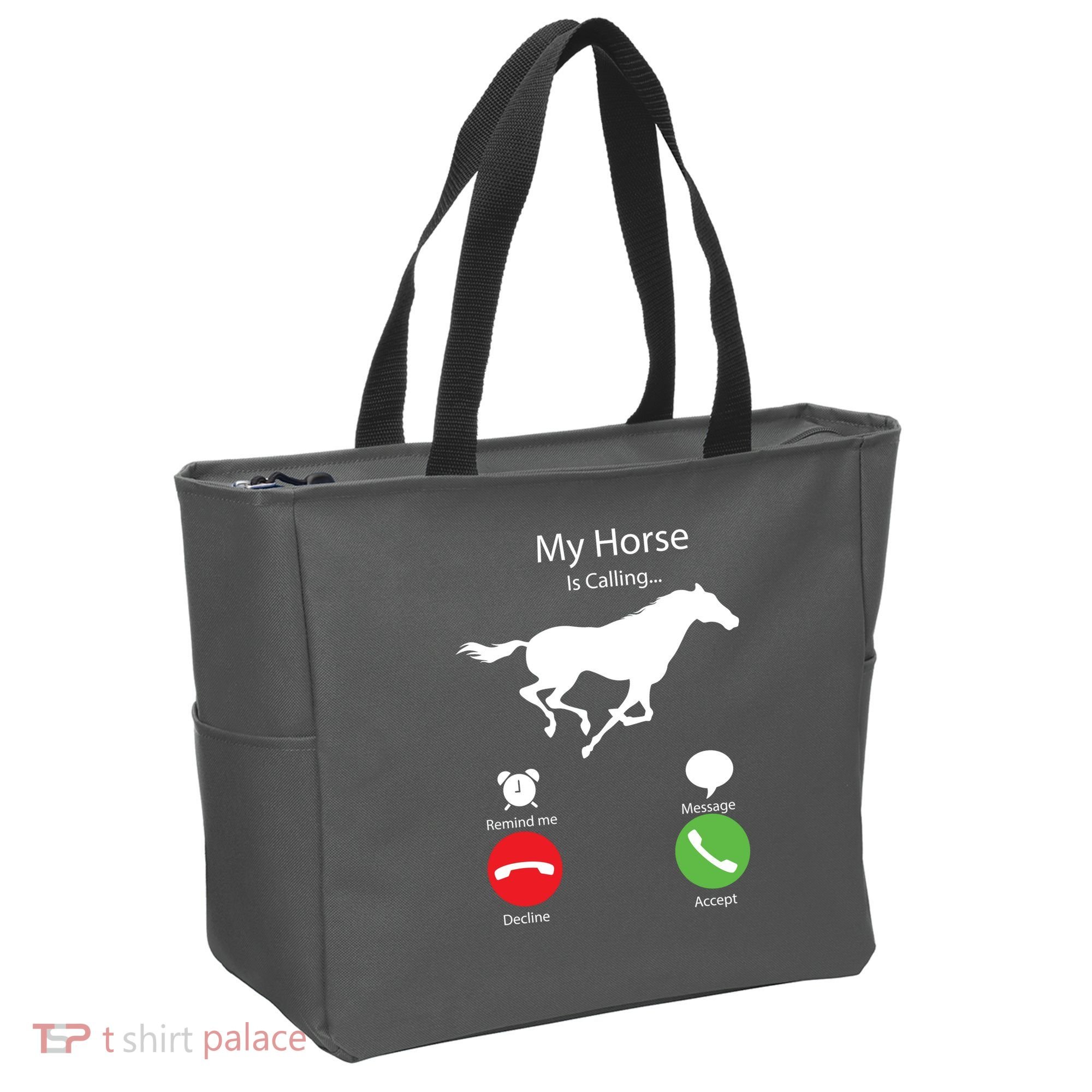 My Horse Is Calling Tote Bag