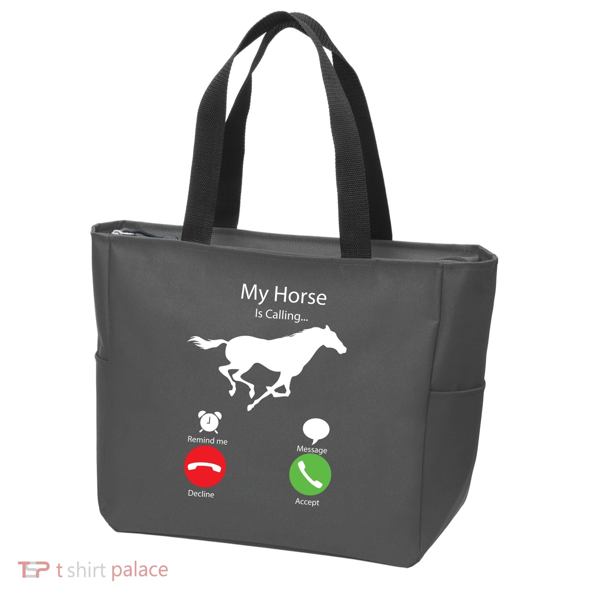 My Horse Is Calling Tote Bag