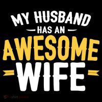 My Husband Has An Awesome Wife Backpack thumb 2