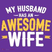 My Husband Has An Awesome Wife Mousepad thumb 1