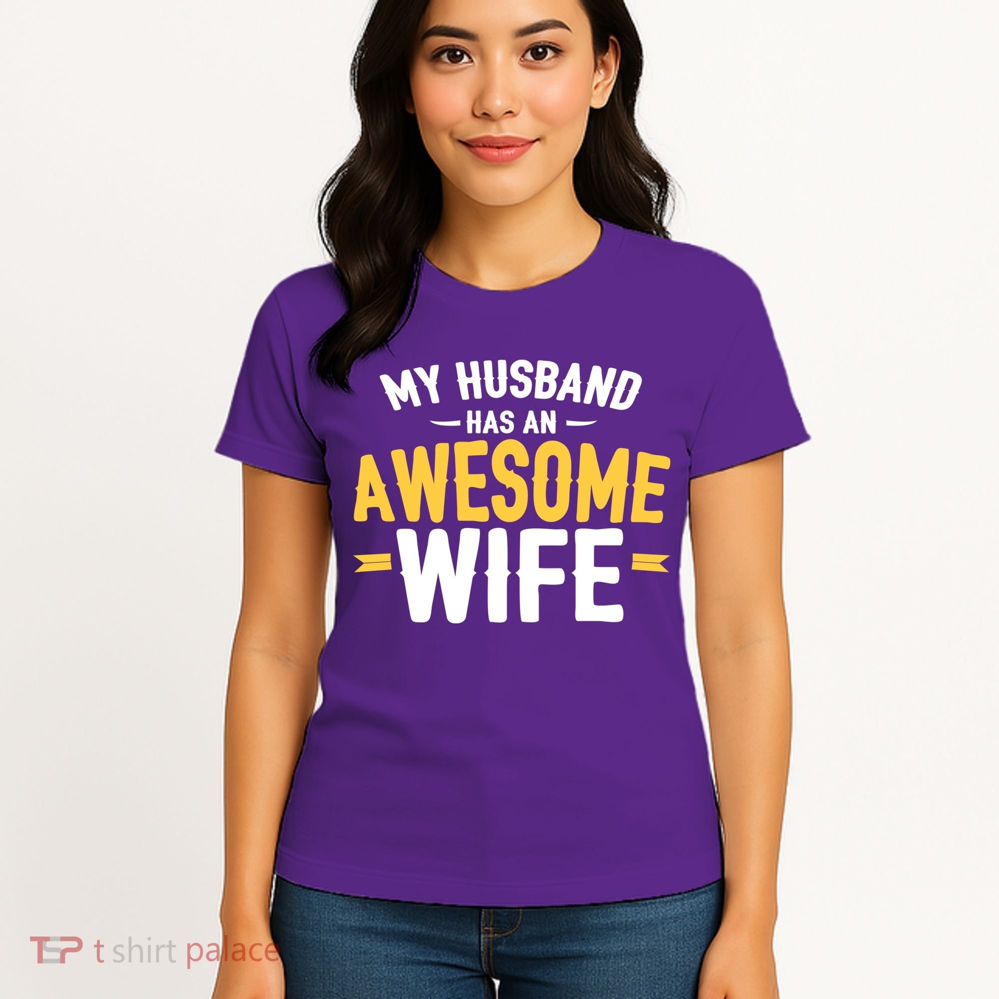My Husband Has An Awesome Wife Women's T-Shirt
