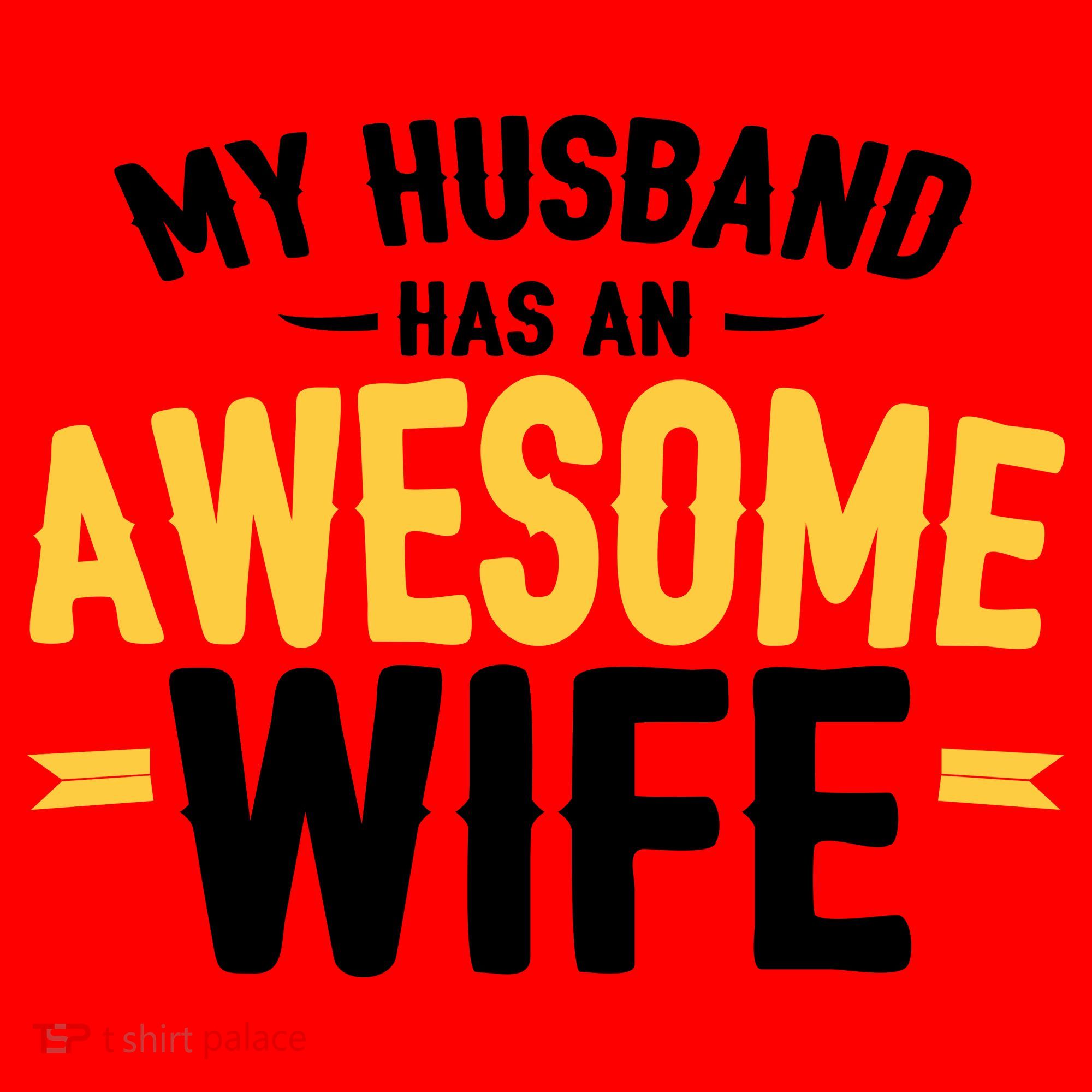 My Husband Has An Awesome Wife Santa Hat