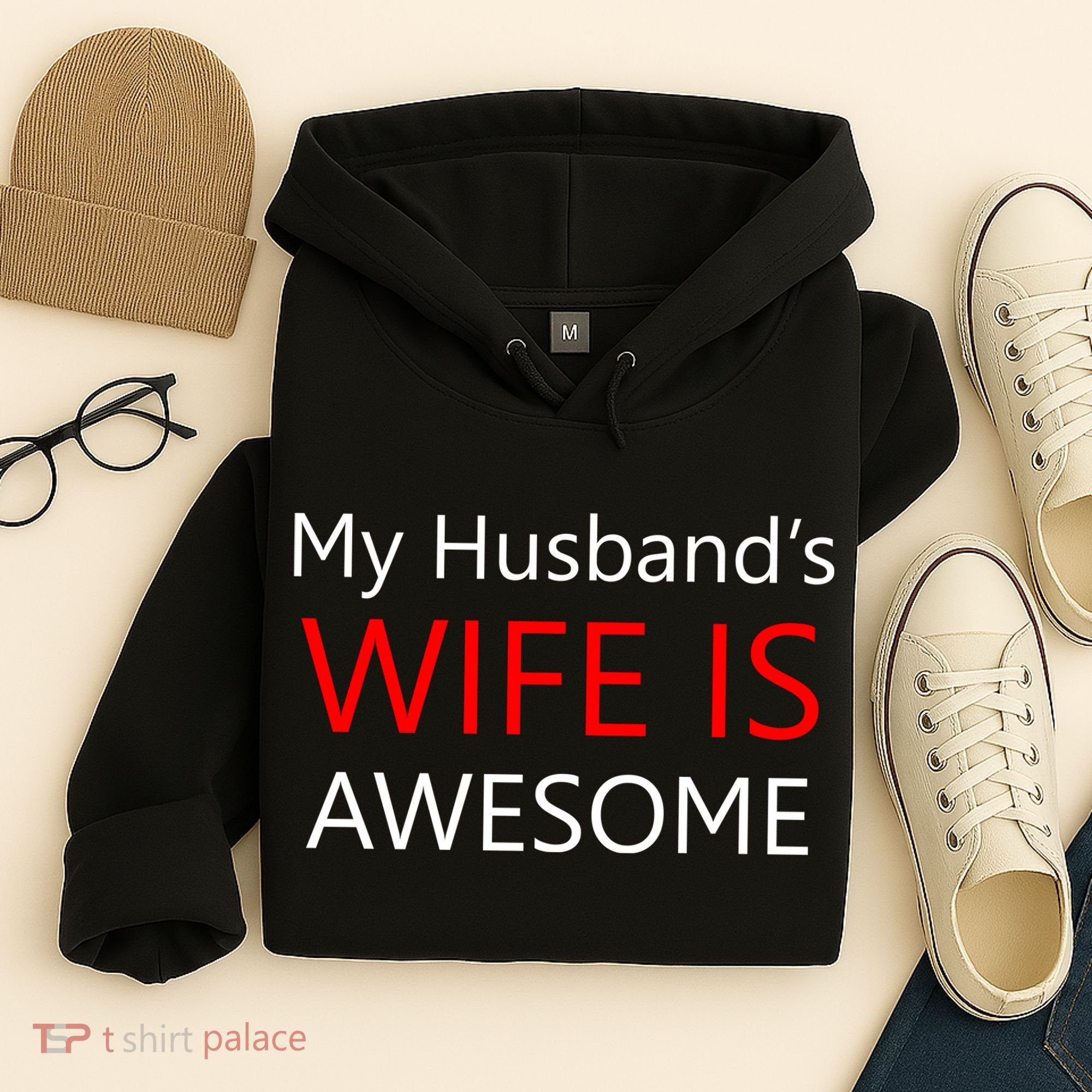 My Husband's Wife Is Awesome Hoodie