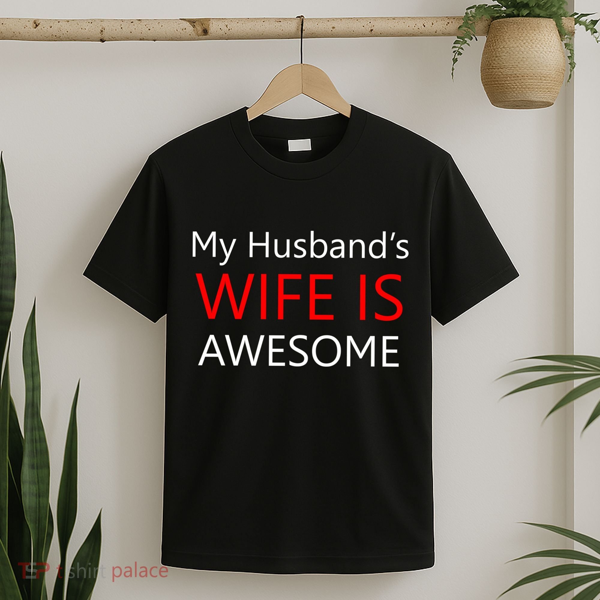 My Husband's Wife Is Awesome T-Shirt