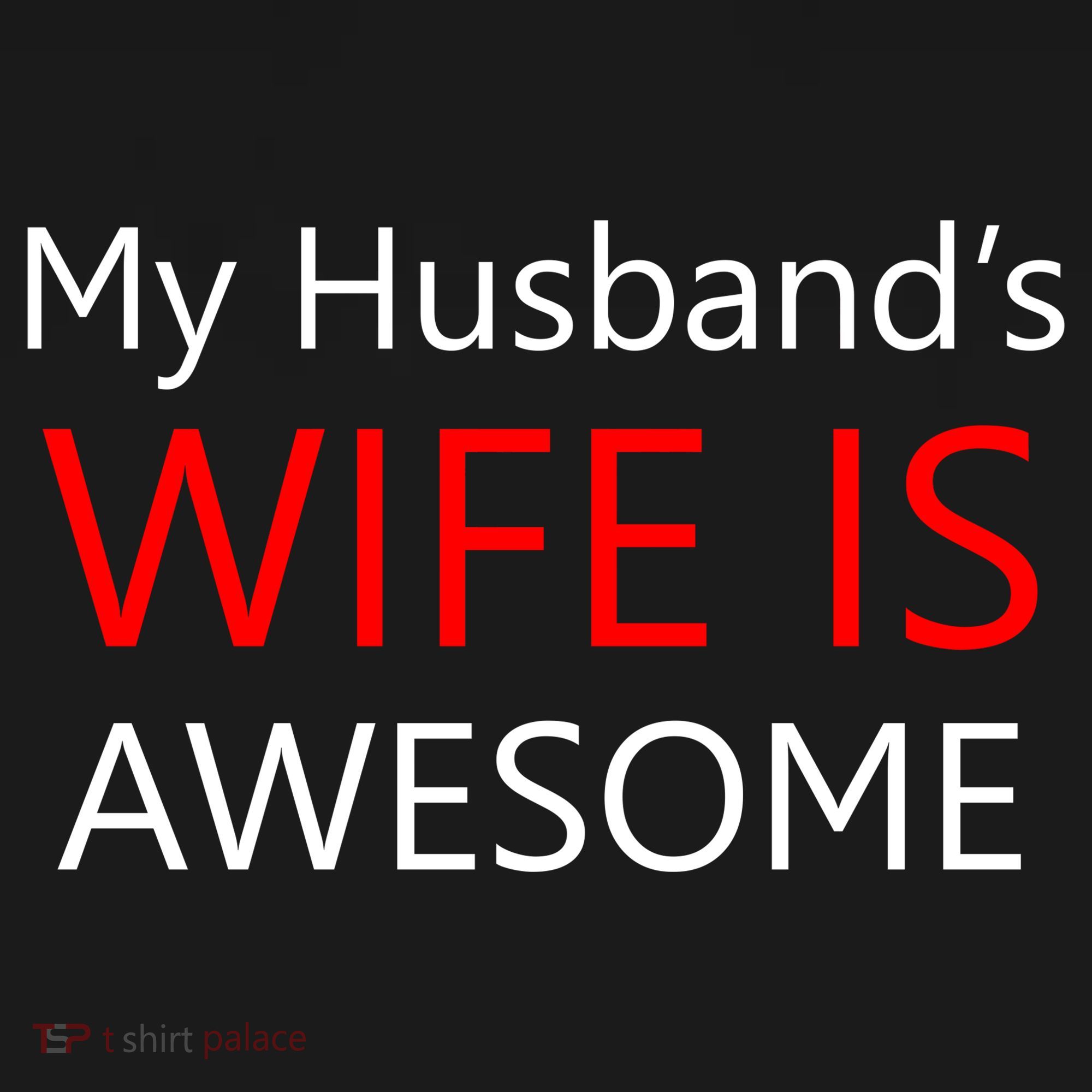 My Husband's Wife Is Awesome Bucket Hat