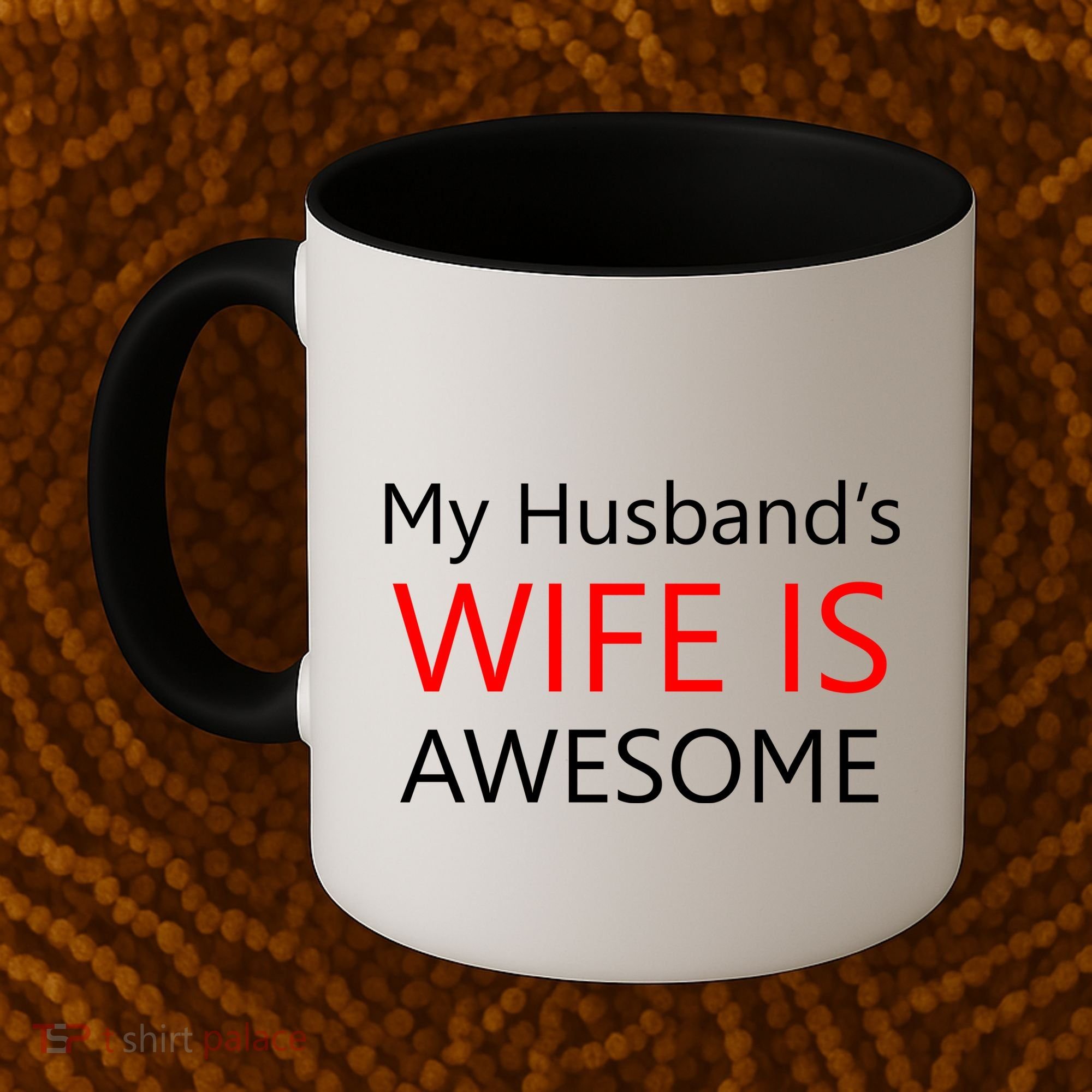 My Husband's Wife Is Awesome Coffee Mug