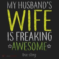 My Husbands Wife Is Freaking Awesome Tumbler thumb 3