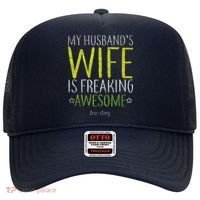 My Husbands Wife Is Freaking Awesome Hat thumb 0