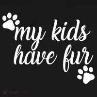 My Kids Have Fur Women's Hoodie thumb 2