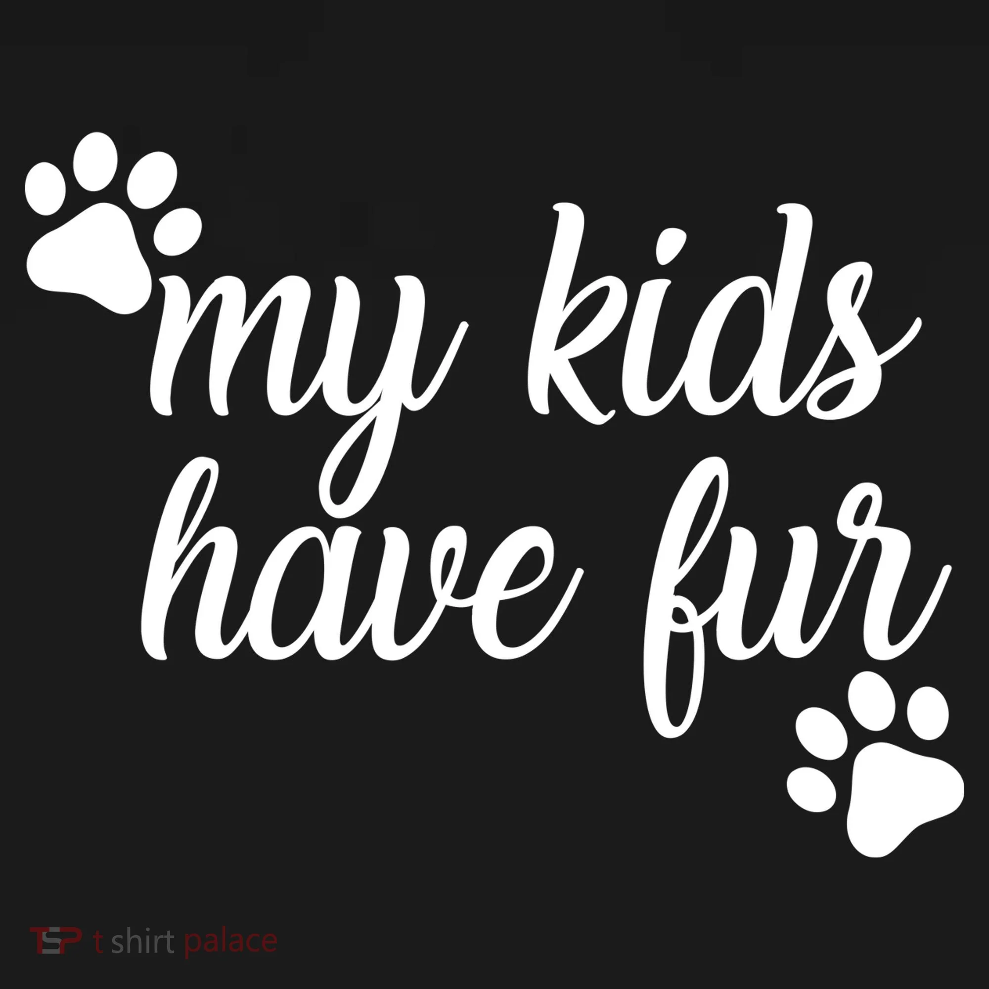 My Kids Have Fur Women's Hoodie