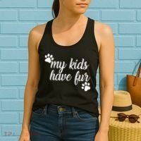 My Kids Have Fur Women's Tank Top thumb 2