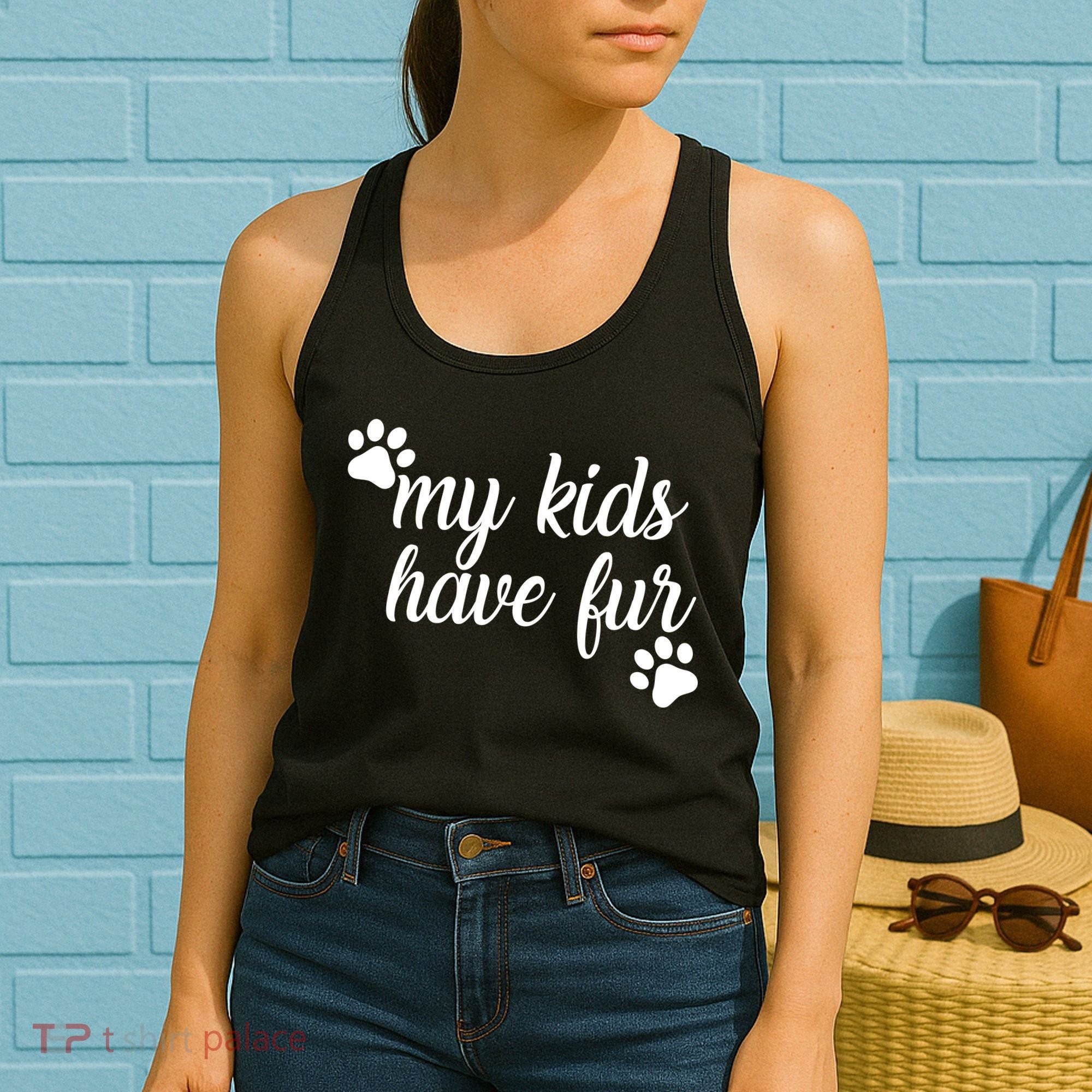My Kids Have Fur Women's Tank Top