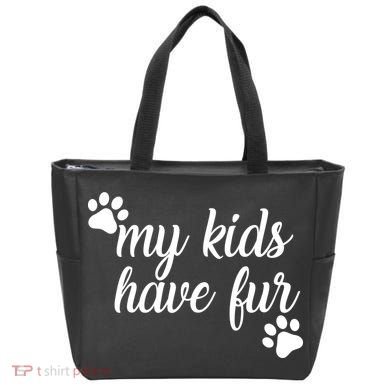 My Kids Have Fur Tote Bag