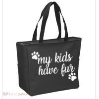 My Kids Have Fur Tote Bag thumb 2