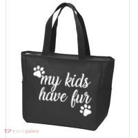 My Kids Have Fur Tote Bag thumb 3