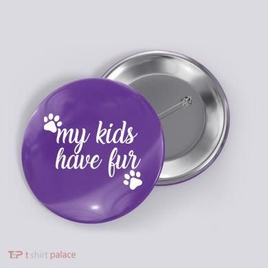 My Kids Have Fur Button