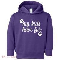 My Kids Have Fur Toddler Hoodie thumb 0