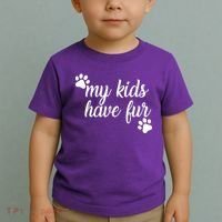 My Kids Have Fur Toddler T-Shirt thumb 2