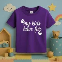My Kids Have Fur Toddler T-Shirt thumb 3
