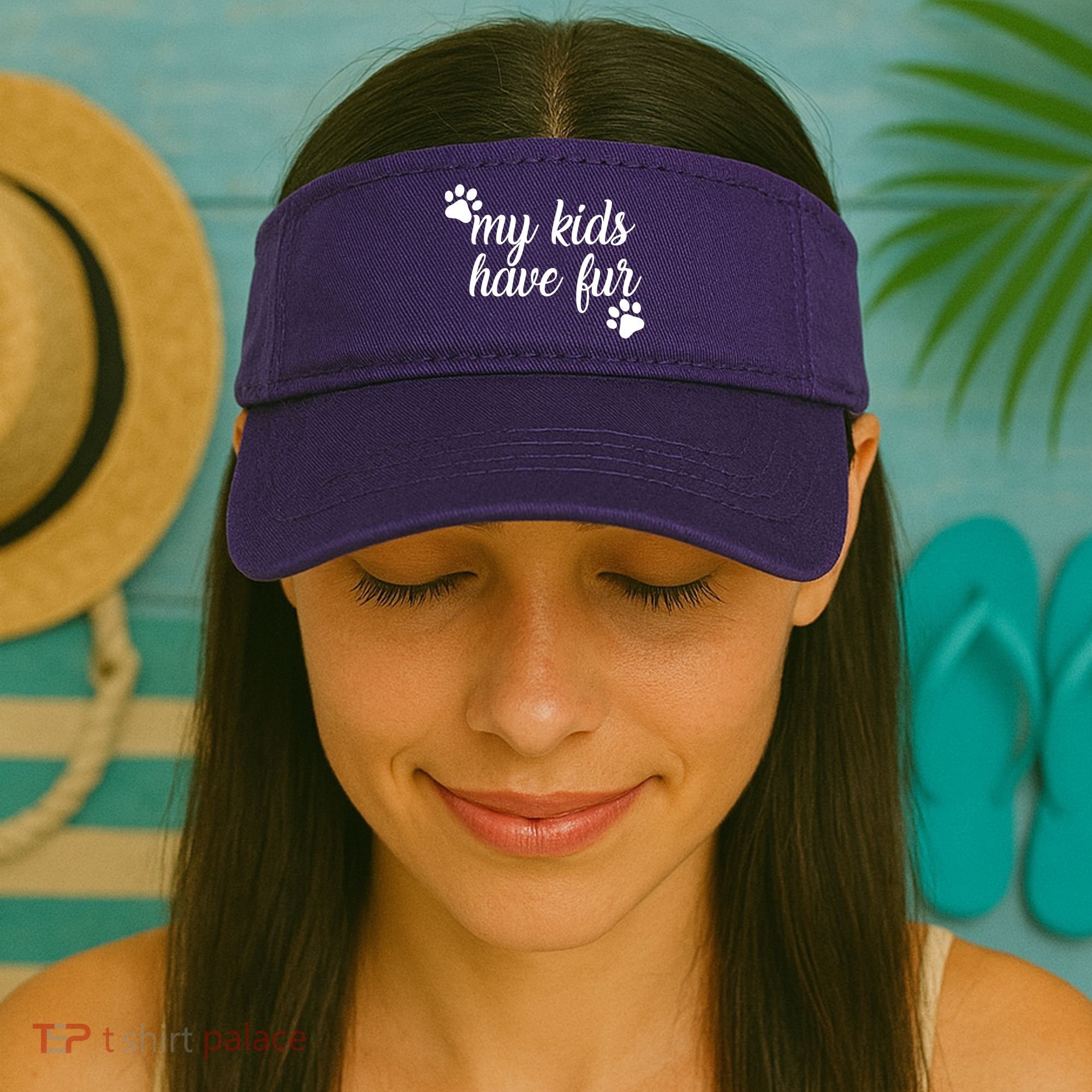 My Kids Have Fur Visor