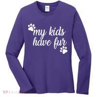 My Kids Have Fur Women's Long Sleeve Shirt thumb 0