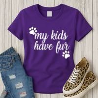 My Kids Have Fur Women's T-Shirt thumb 3