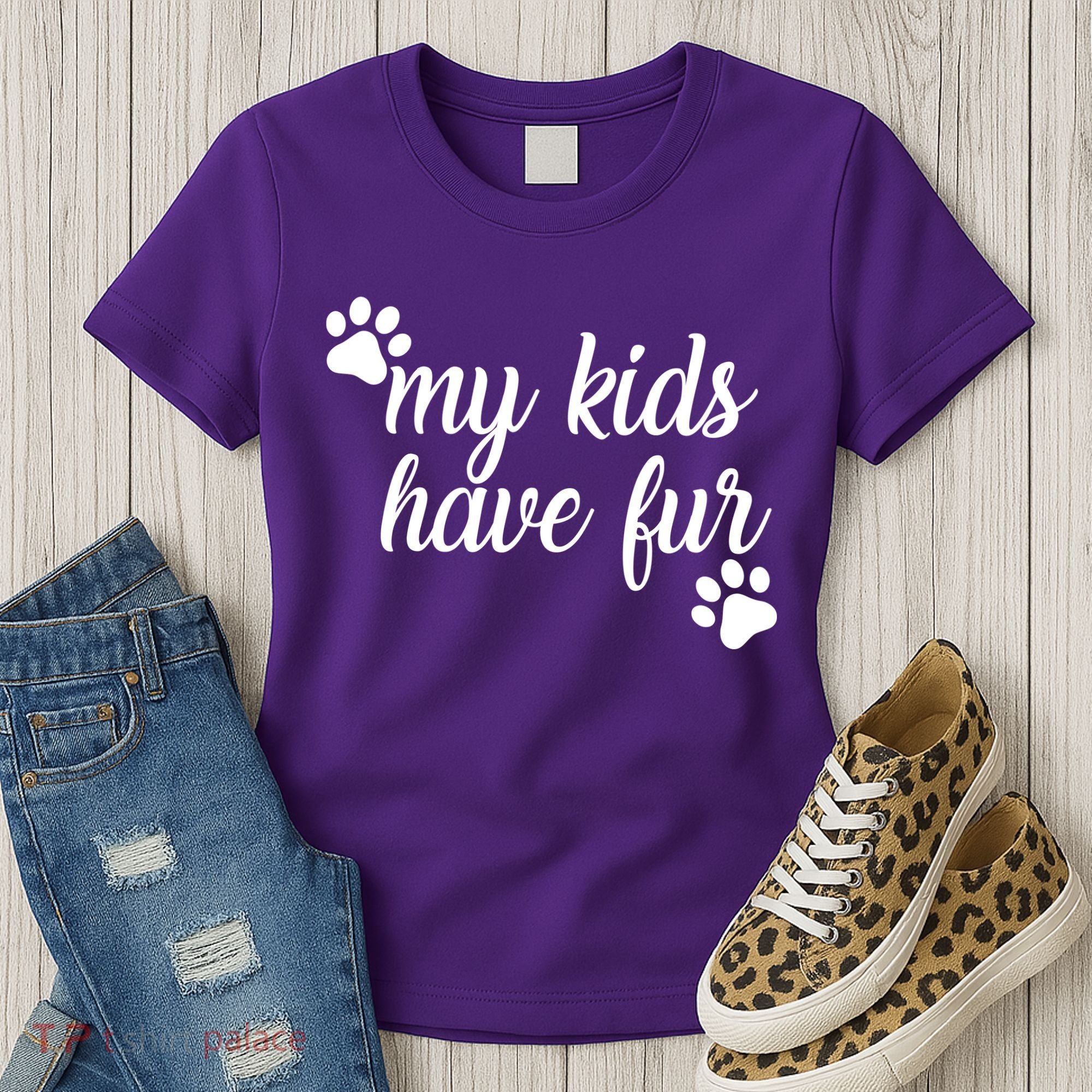 My Kids Have Fur Women's T-Shirt