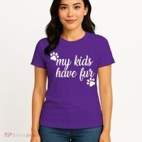 My Kids Have Fur Women's T-Shirt thumb 4