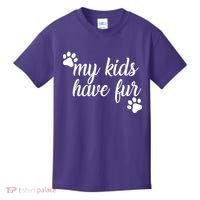 My Kids Have Fur Kids T-Shirt thumb 0
