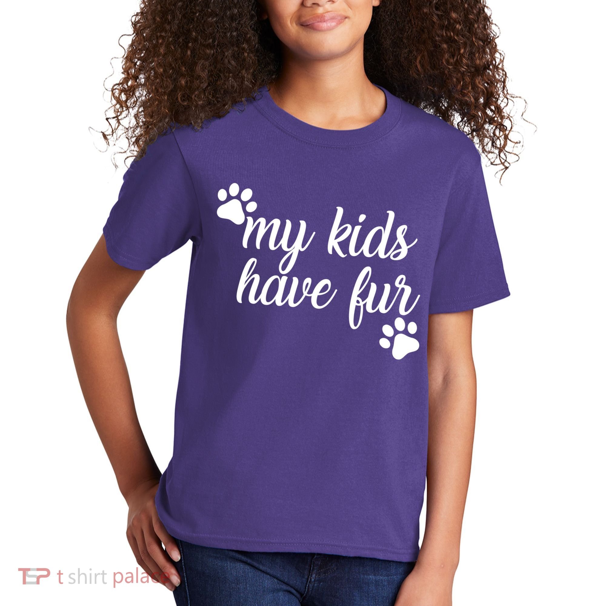 My Kids Have Fur Kids T-Shirt