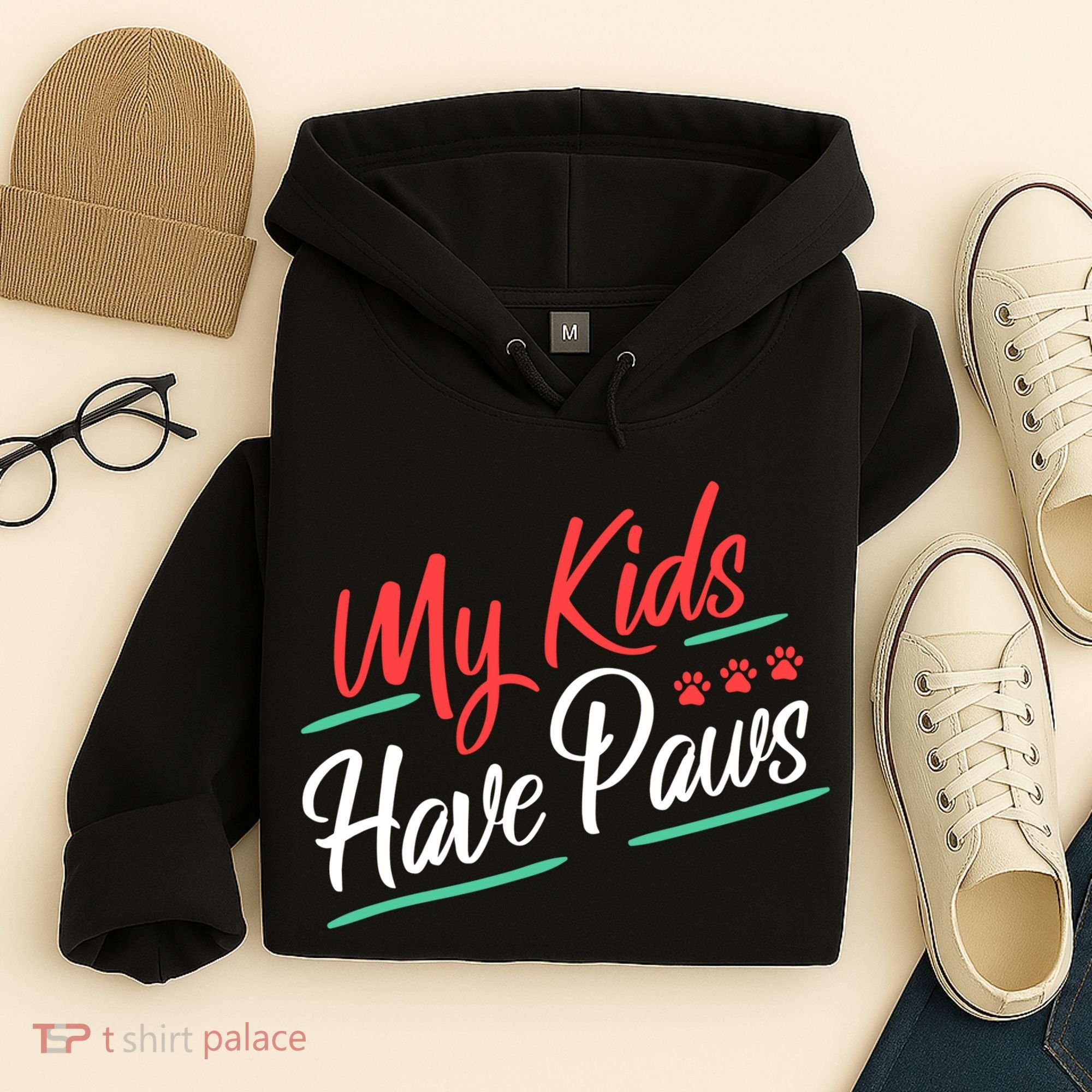 My Kids Have Paws Pet Owner Hoodie