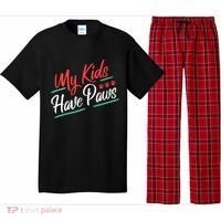 My Kids Have Paws Pet Owner Pajama Set thumb 0