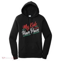 My Kids Have Paws Pet Owner Women's Hoodie thumb 0