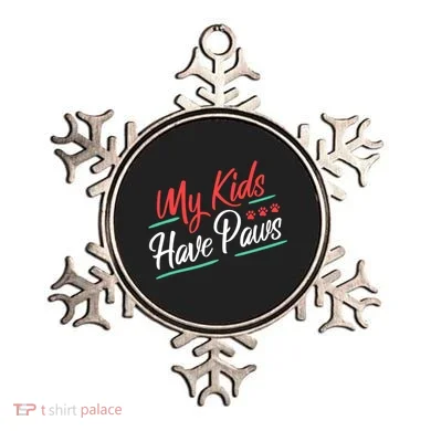 My Kids Have Paws Pet Owner Ornament