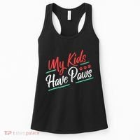 My Kids Have Paws Pet Owner Women's Tank Top thumb 0