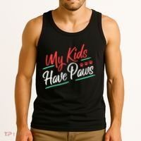 My Kids Have Paws Pet Owner Tank Top thumb 3