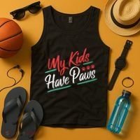 My Kids Have Paws Pet Owner Tank Top thumb 4