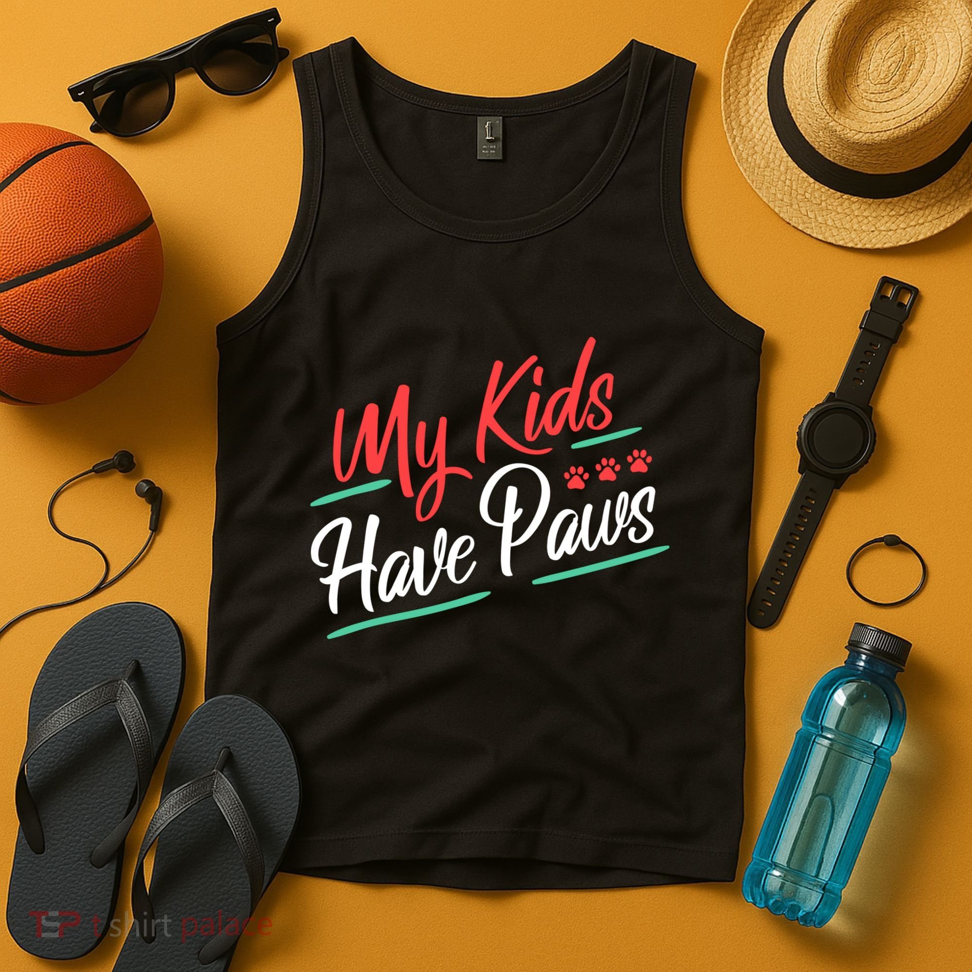 My Kids Have Paws Pet Owner Tank Top