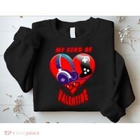 My Kind Of Valentine Gamer  Sweatshirt thumb 2