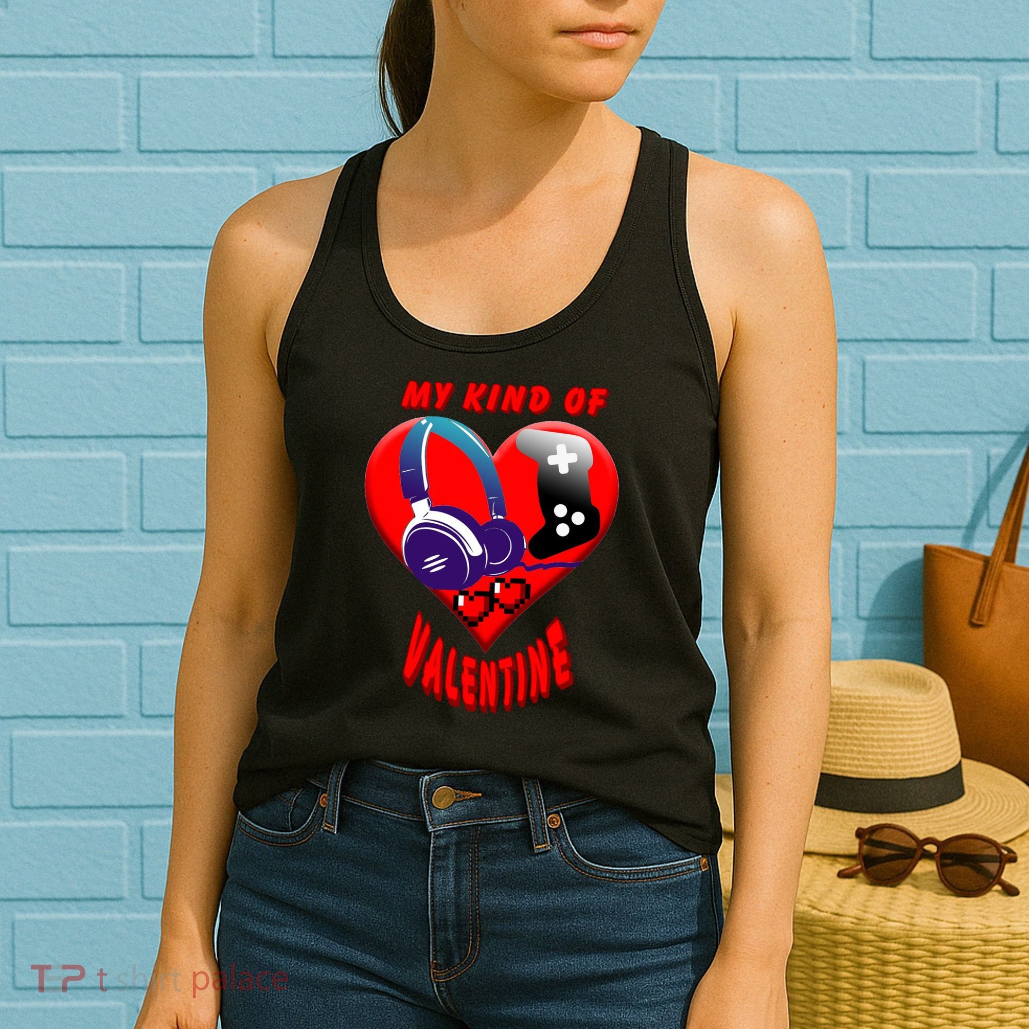 My Kind Of Valentine Gamer  Women's Tank Top