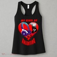My Kind Of Valentine Gamer  Women's Tank Top thumb 3