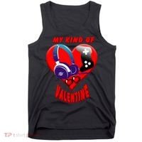 My Kind Of Valentine Gamer  Tank Top thumb 0