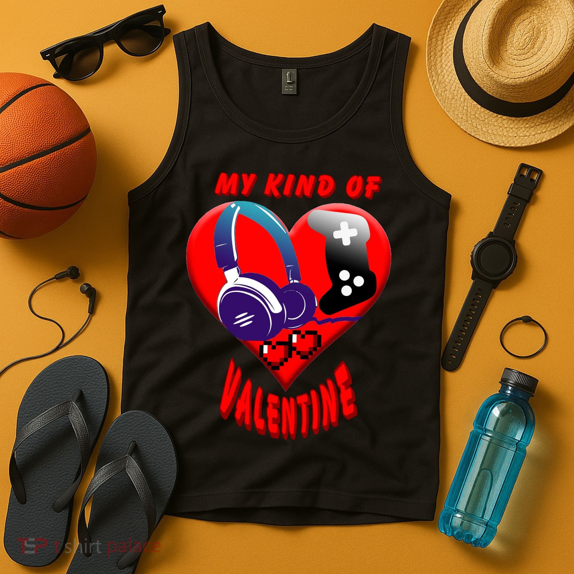 My Kind Of Valentine Gamer  Tank Top