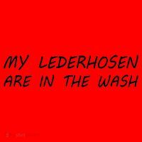 My Lederhosen Are In The Wash Santa Hat thumb 1