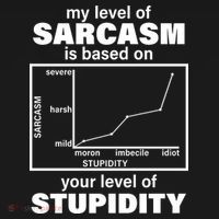 My Level Of Sarcasm Depends On Your Level Of Stupidity T-Shirt thumb 7