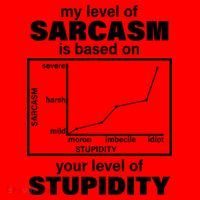 My Level Of Sarcasm Depends On Your Level Of Stupidity Santa Hat thumb 1