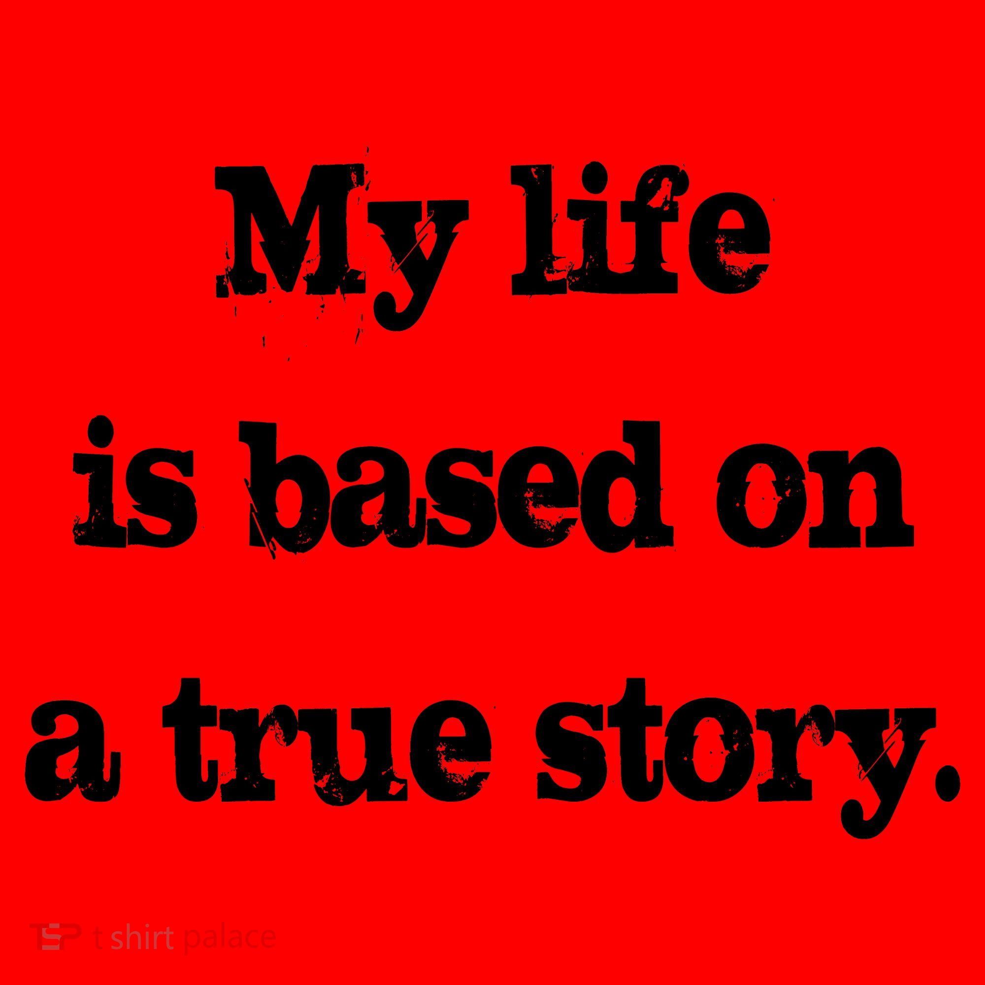 My Life Is Based On A True Story Santa Hat
